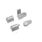 Global Door Controls YKK Style Left Hand Offset Door Pivot Hinge Set for Adams Rite Type Storefront Door in Aluminum TH1300-LH-AL - alternate 1